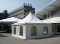 Beautiful and practical wedding reception gazebo tent manufacturer 4