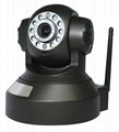 P2P CMOS IR Pan Tilt Wifi Wireless Indoor ip camera,Robot Camera IP wifi 1