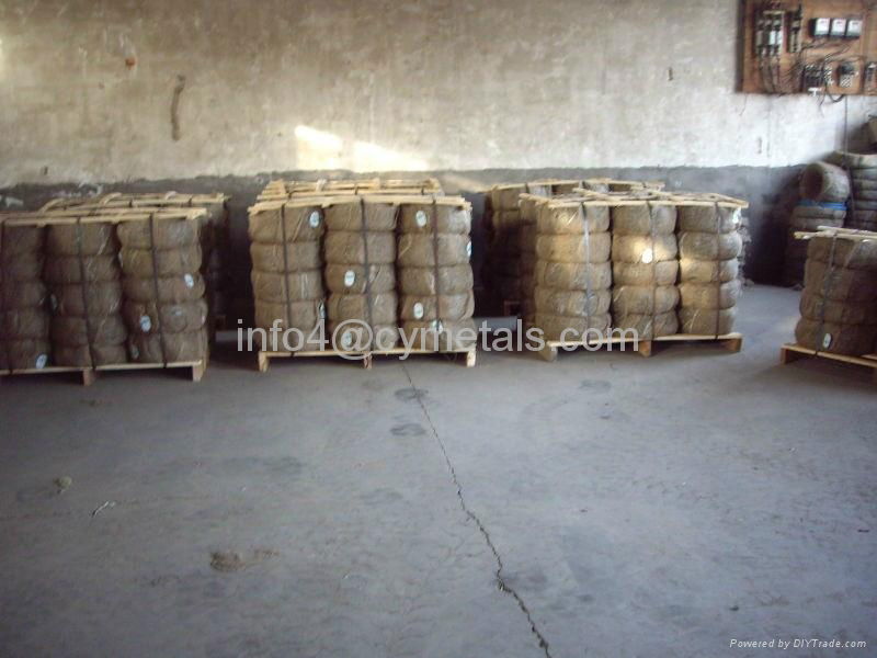  BWG 22 10kg galvanized iron wire 5