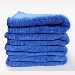 Bule Soft Microfiber Absorbent Car Auto Clean Wash Towel