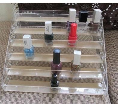 Acrylic nail polish oil rack, lipstick holder, cosmetic rack
