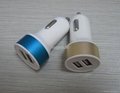 double USB Car Charger 2.1A  2
