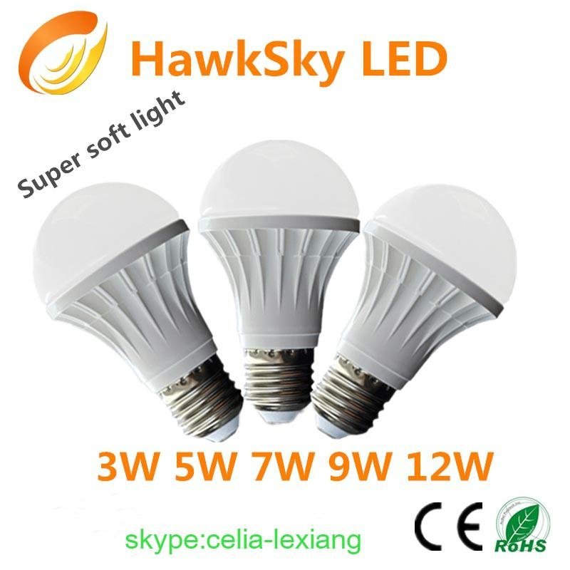 CE RoHS Approved brightest 5w led bulb light manufacturer
