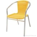Aluminum Wicker Chair 1