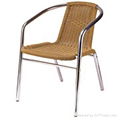 Aluminum Wicker Chair