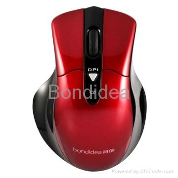 New Wireless Mouse with Double-channel Communication Technology