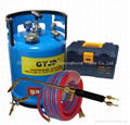 Industry oxygen gasoline flame welding