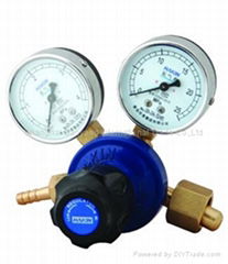 High pressure oxygen gas regulator for welding