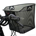 expanded mesh for bicycle basket 