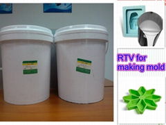 RTV-2 silicone rubber for mold making