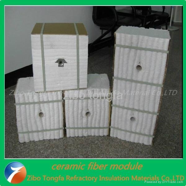 refractory heat insulation ceramic fiber module 2