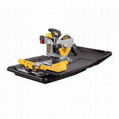 Dewalt D24000 Wet Tile Saw With Slide Table 110 Volt Cutter Tilepowered