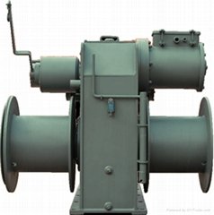 Electric boat winch
