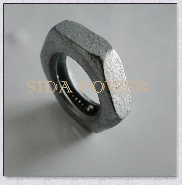 high precision anti theft hex thin nuts 3