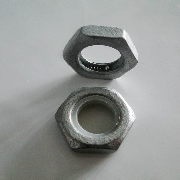 hexagon with spring and balls thin locking nuts