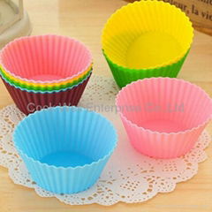  Food grade customized silicone muffin mould