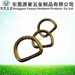 Fashional metal D buckle