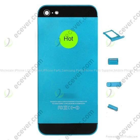  Back Housing Cover Replacement Baby Blue For iPhone 5