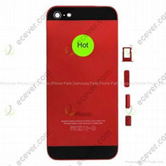 Back Housing Middle Plate Red For iPhone 5