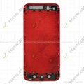 Back Housing Middle Plate Red For iPhone 5 3