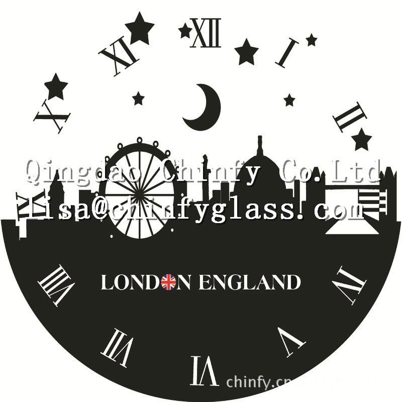 House Decoration& Glass wall clock