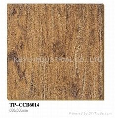 wood grain rustic ceramic floor tile300x600mm/600x600mm