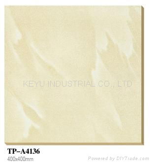 soluble salt ceramic floor tile white color 2