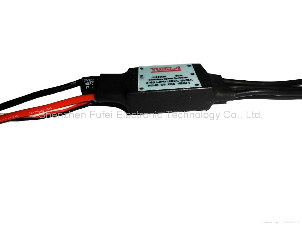 30a rc helicopter esc for brushless motor outrunner - fufei (China Manufacturer) - Other