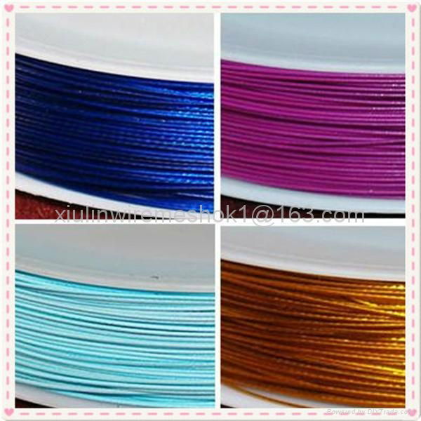 Enameled aluminum colored wire 4