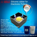 Silicone rubber for electronic potting