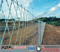 Diamond Razor Mesh Fence