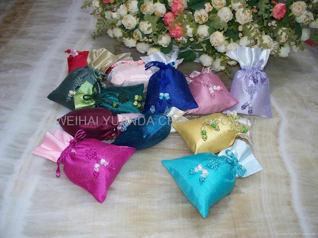 advertisement packing bag with Chinese Knot 1