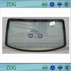 ZDG tempered windshield Safety Glass with ISO CCC standard 