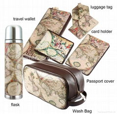 full color printing item promotional gifts wash bag passport holde