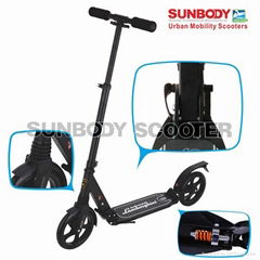 2014 new style adult kick scooter with suspension