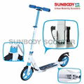 Suspension kick scooter for adult