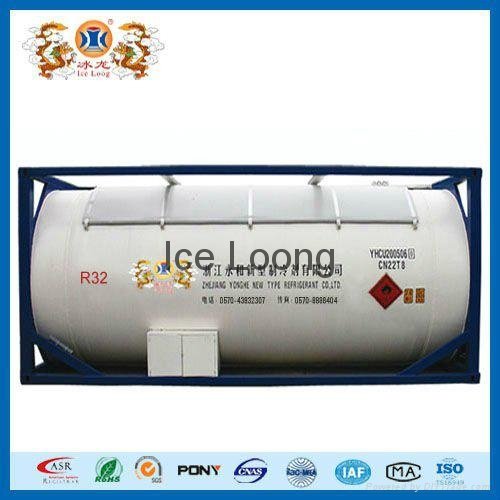 Refrigerant gas R125a with ISO-Tank 3