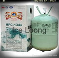 Refrigerant gas R134a with 30lb/136kg disposable cylinder