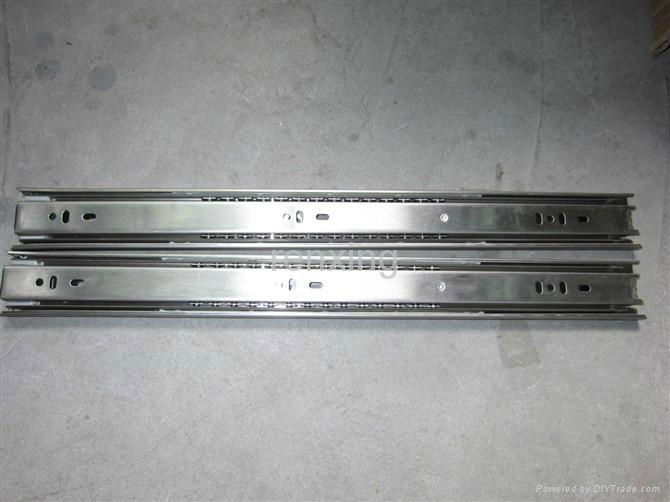 3 fold ball bearing drawer slide