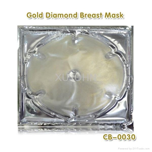 Gold breast mask  3