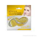 Gold collagen diamond eye mask