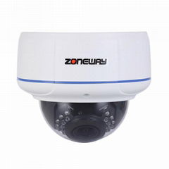 ZONEWAY 1080P Outdoor IR IP Dome Camera Support VLC Media Player