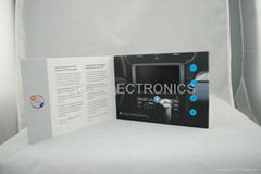 4.3inch video brochure, 4.3inch lcd video card