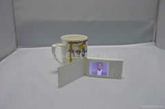 2.4inch small video business card