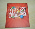 2.4inch video birthday greeting card with camera 4
