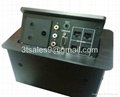 Customized Acceptable Table Socket Outlet Combined Multimedia Data Outlet 3