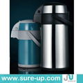 Stainless steel air pump pot, vacuum flask thermos  2