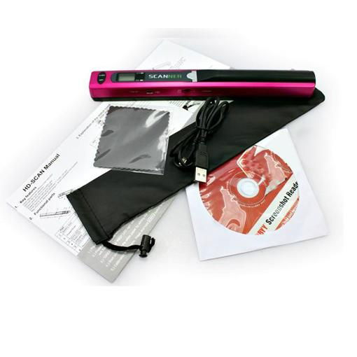 Portable pen scanner for A4 size document/picture 5