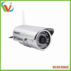 Wireless Wired Night Vision Free DDNS IP Camera