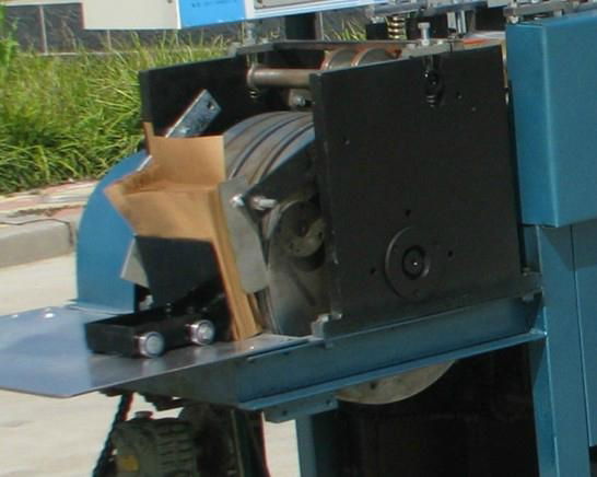 Brown kraft bag making machine 5